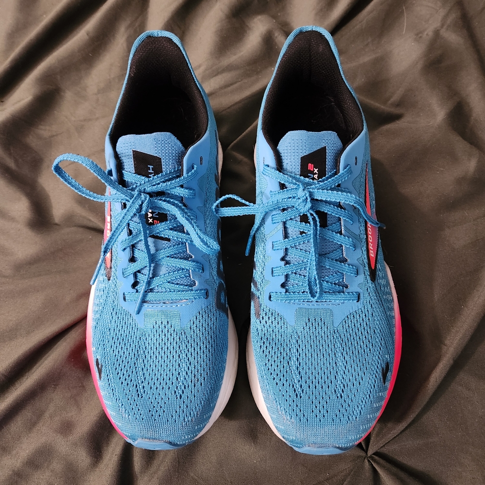 Brooks Blue and Pink Athletic Shoes